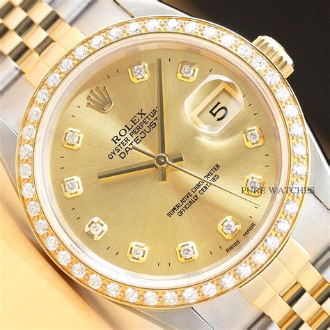 18k diamond rolex watch|men rolex watches 18kt.